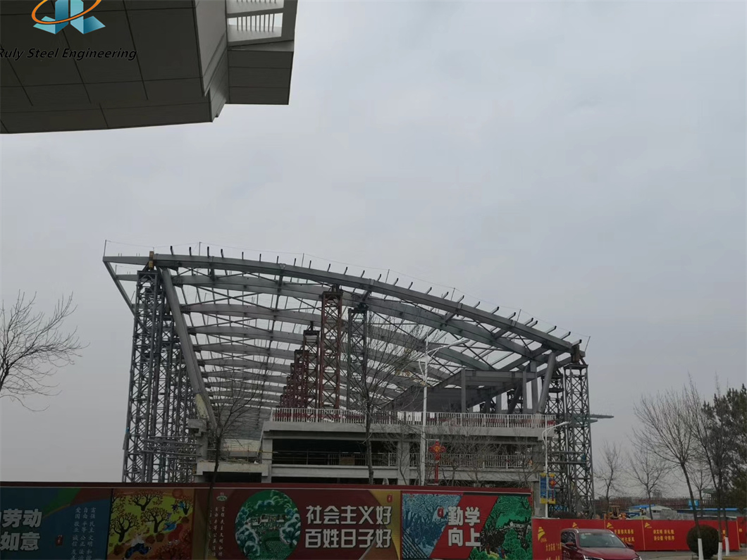 High Strength and High Seismic Resistance Fast Installation Prefabricated Steel Structure