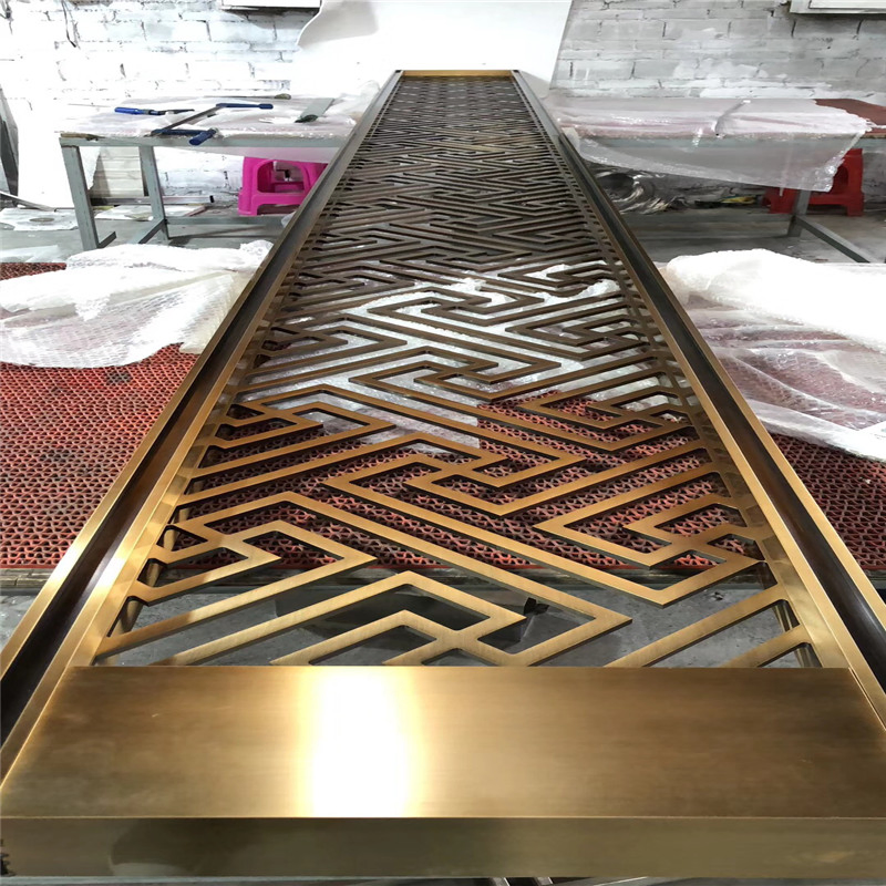 Laser Cut Stainless Steel Metal Screen Panel for Interior Decoration Metal Work