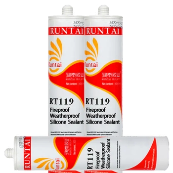 High-Performance Fireproof Silicone Sealant for Windows & Doors