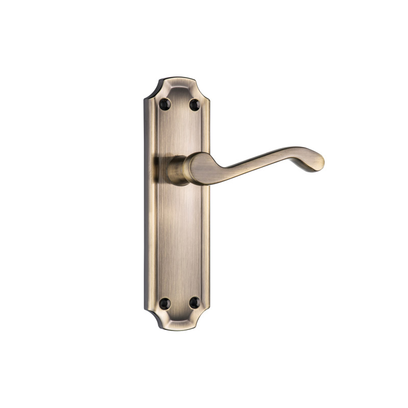 High-Class Solid Brass Panel Die-Casting Door Hardware Lever Handle