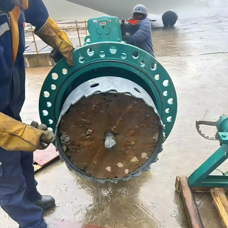DN400-600 Pressure-Tapping Electric Pipe Hot Tapping Machine for Pipeline Renovetion Project