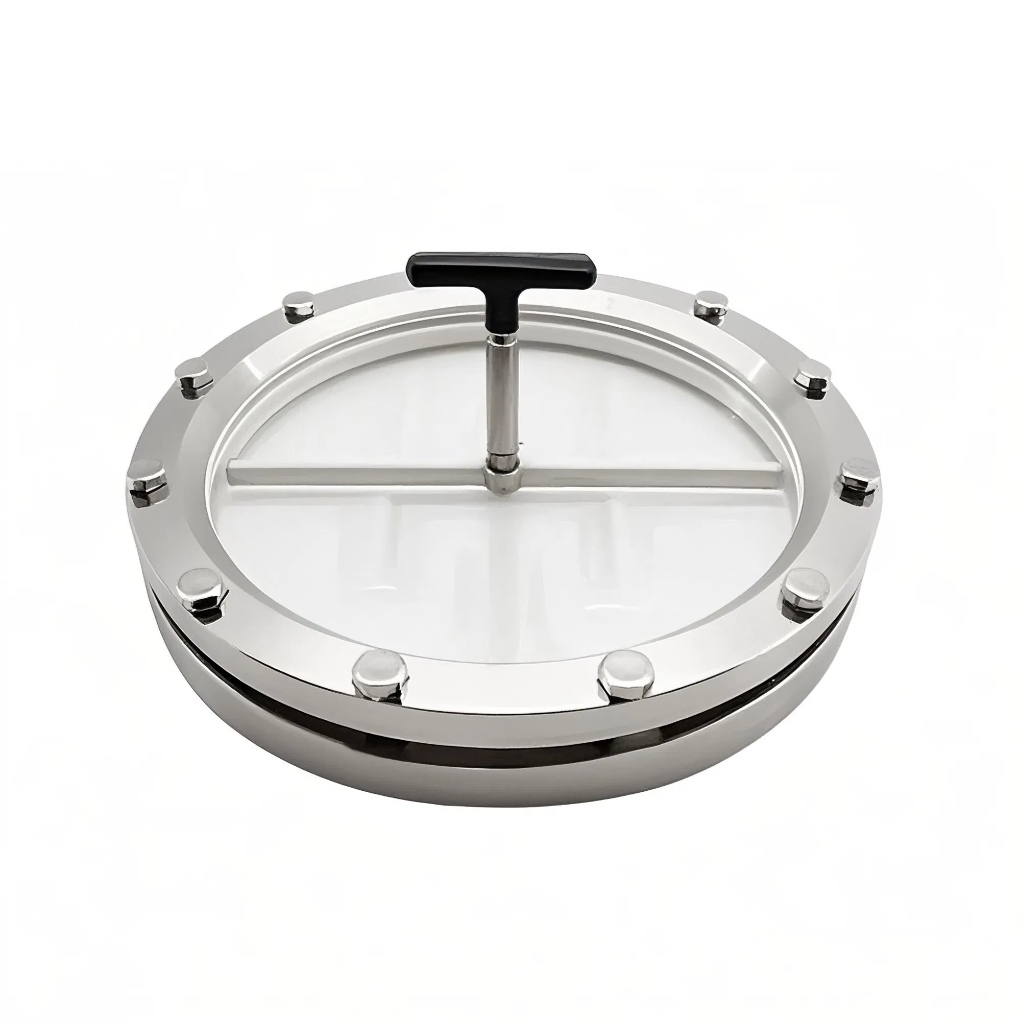 High-Temperature Stainless Steel Sight Glass for Industrial Tanks/Circular Sight Glass Fittings Type 318