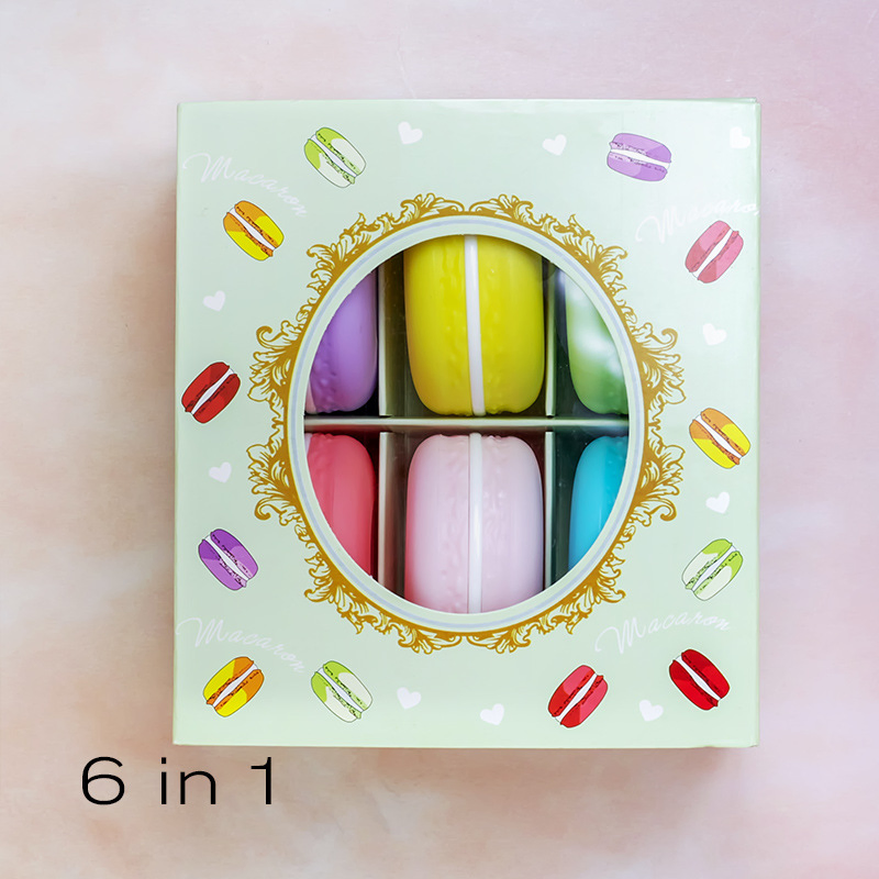 Delicious Macaroon Fruit Flavors Lip Mask with Custom Logo