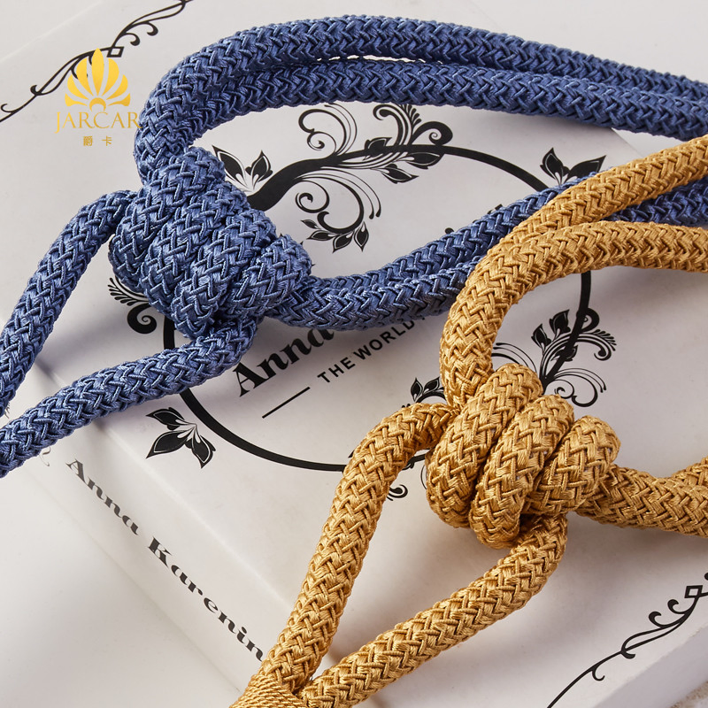 Luxury Top Conch Design Wall Hook Curtain Tieback Rope Curtain Accessories