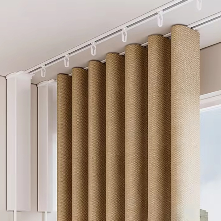 Hot Selling 6 Meter White Color Curtain Track Rail with Accessories for Wholesale