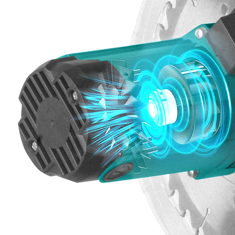 Electric Portable Compound Sliding Miter Saw Aluminum Metal Wood Cutting Machine Woodworking Electric-Saw