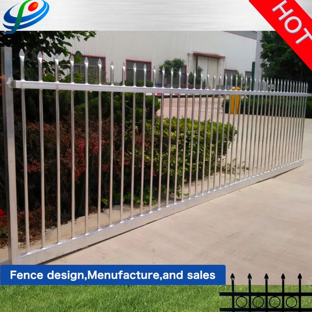 Factory Customized Flat Top Stair /Staircase Aluminum Swimming Pool/Balcony Fence/Fencing