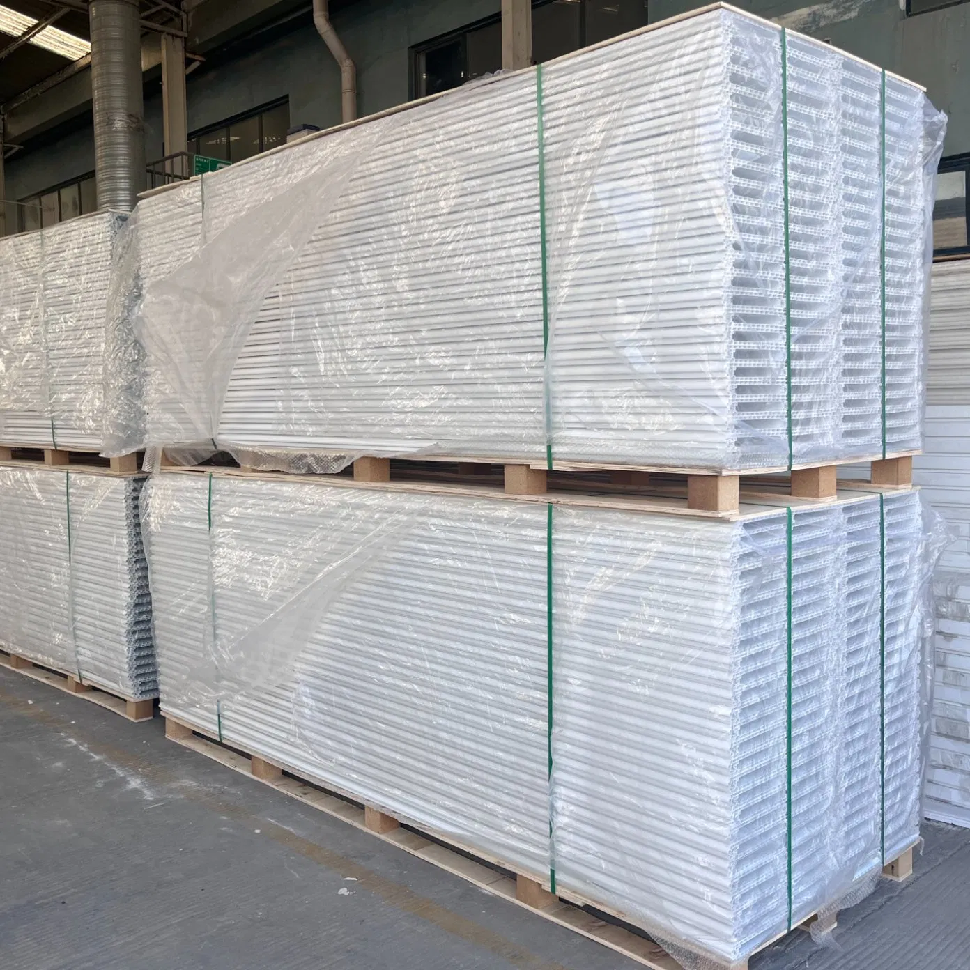 White PVC Hoarding Fence Panel for Advertisement