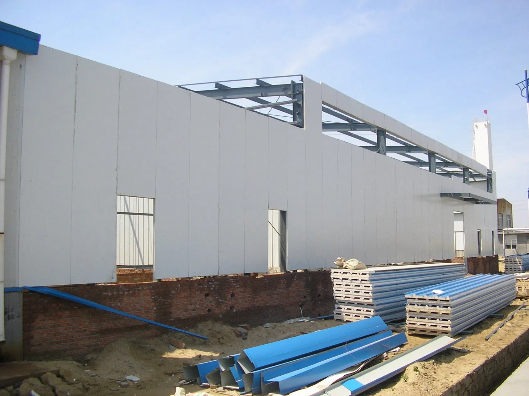 Steel Structure Event Center Pre-Engineering Group Prefab/Prefabricated Office Building for Sale