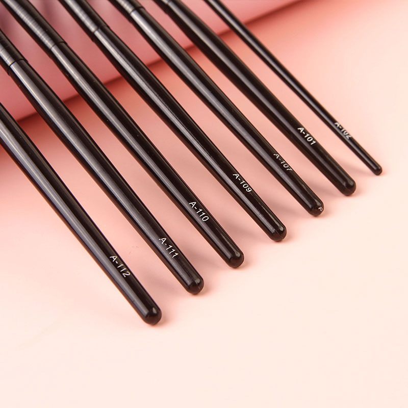 Soft Hair Eye Shadow Brush 7 -Piece Eye Makeup Eye Makeup Slums Silkworm Eyeliner Eye Details Details Small Makeup Brush