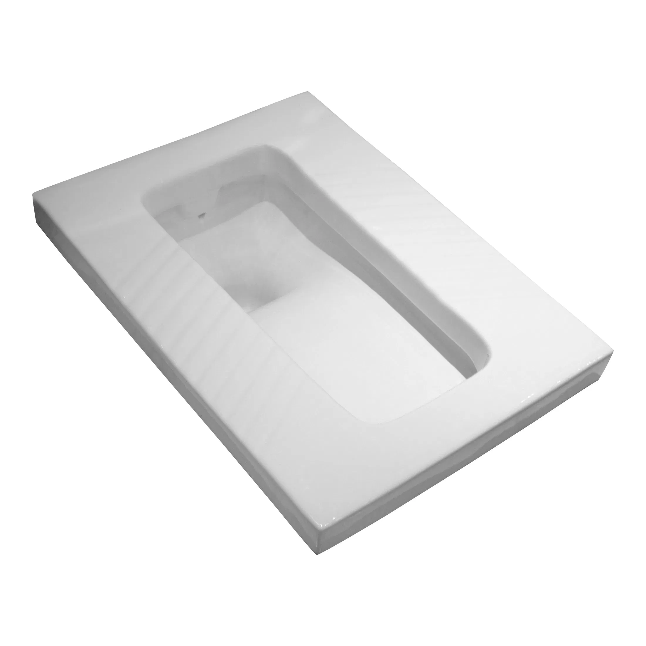 Ergonomic Stylish Squatting Pan with Integrated Toilet Tank Design