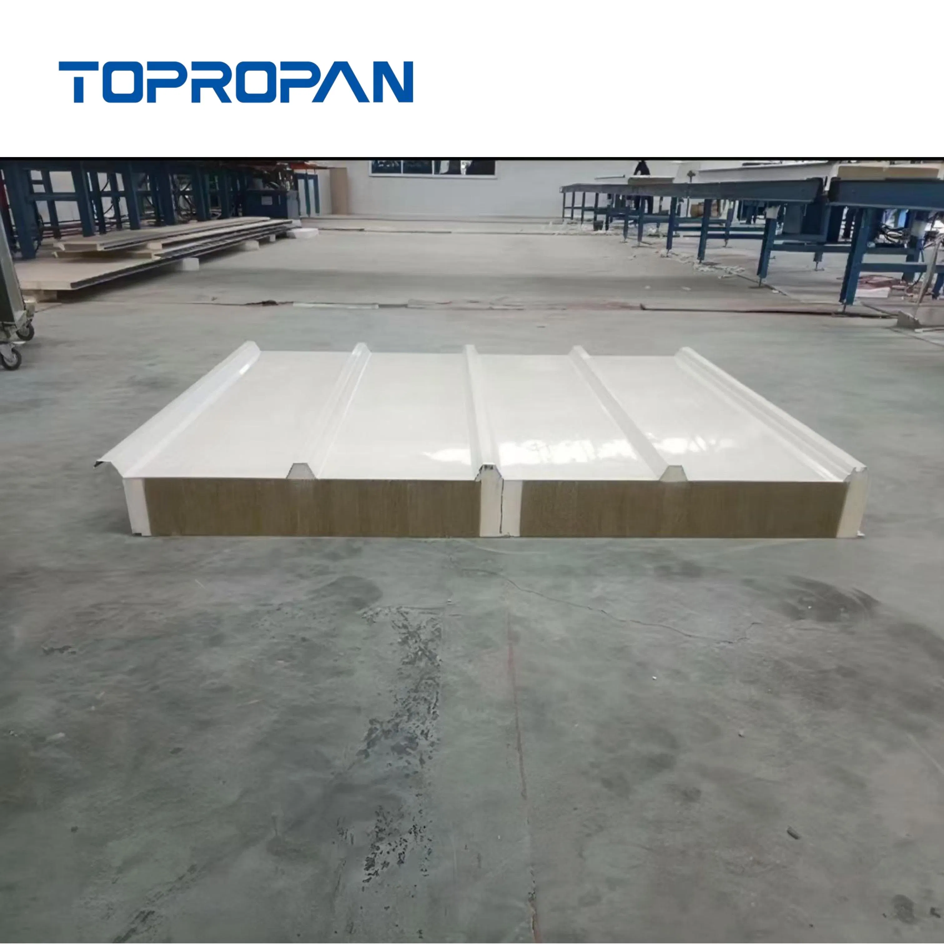 High Density PU/PIR Insulated Sandwich Panels for Roof and Wall Construction