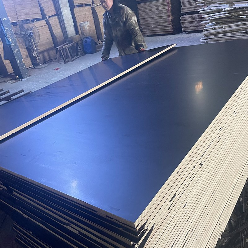 Plywood Factory Red Black Color 12mm 18mm Concrete Form Work Film Faced Plywood From China