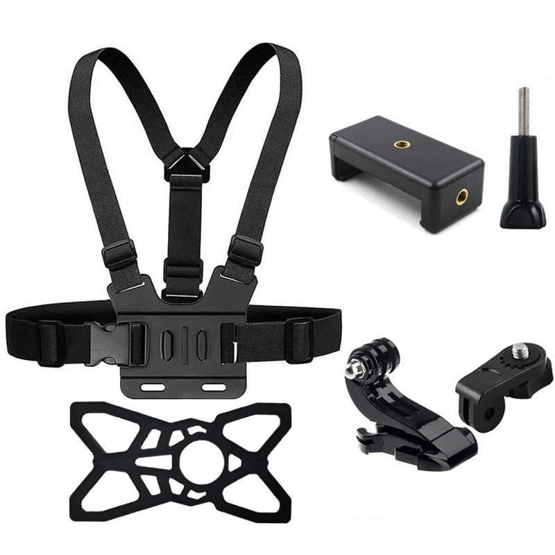Wholesale Factory 6- in-1 a Set Chest Strap Mount Belt for Gopro Hero 10 9 8 7 6 5