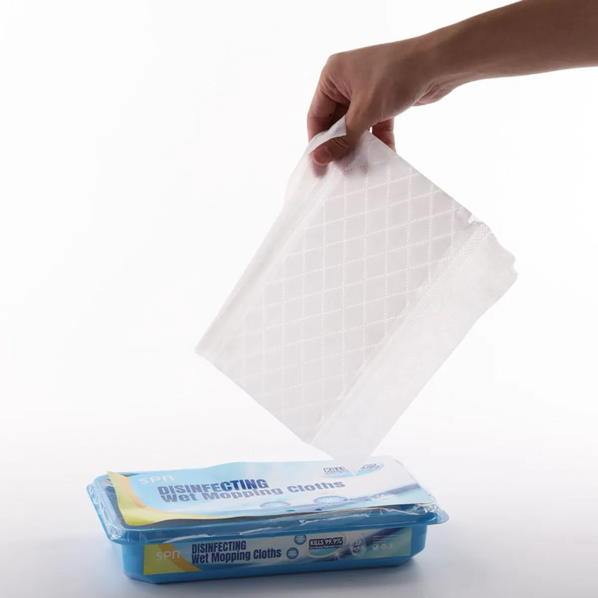 Wet Pads Refill for Multi-Surface Wet Cloth Refills for Floor Mopping and Cleaning, 12count
