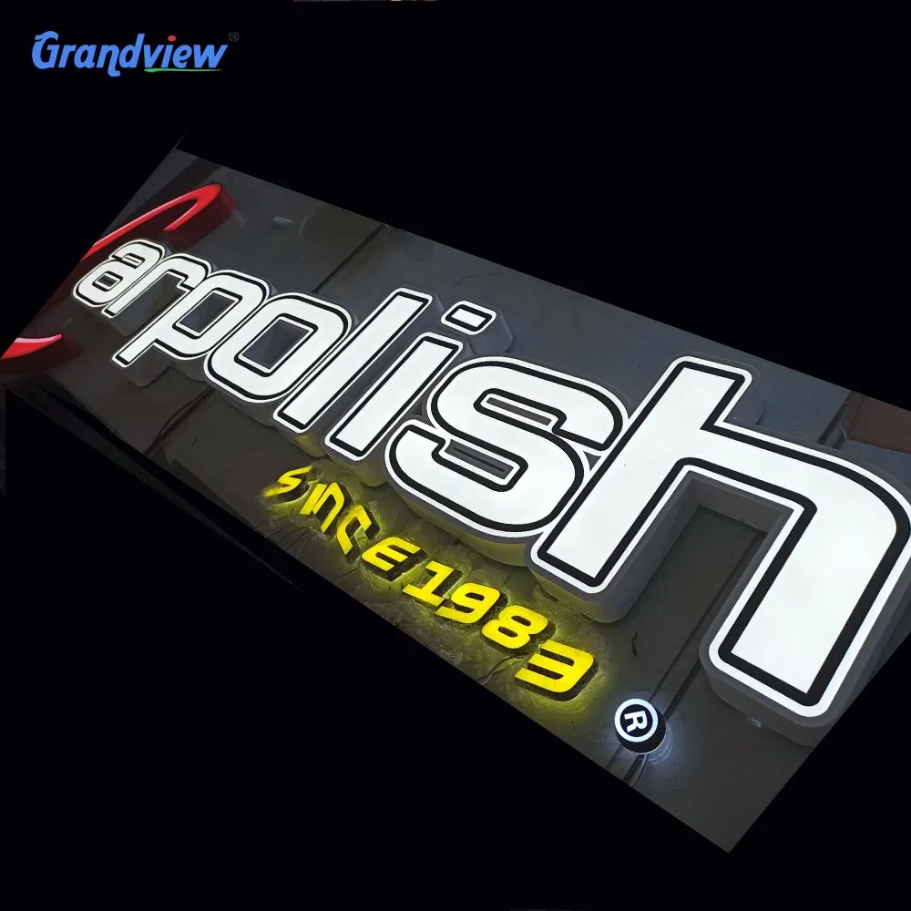 China Supplier 3D Plastic Acrylic Letter for Outdoor Use