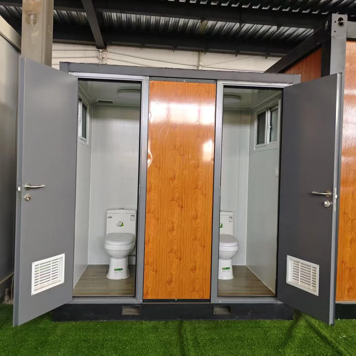 Double Room Modern Design Water-Saving Mobile Bathroom Portal Toilet