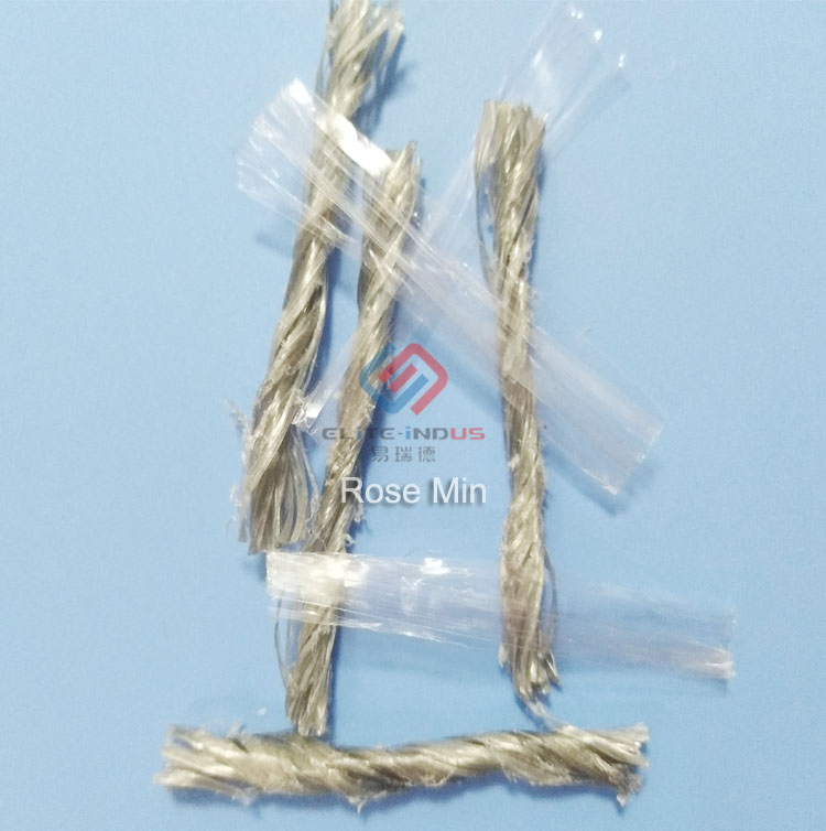 PP Hybrid Fibre 54mm for Concrete Improvement