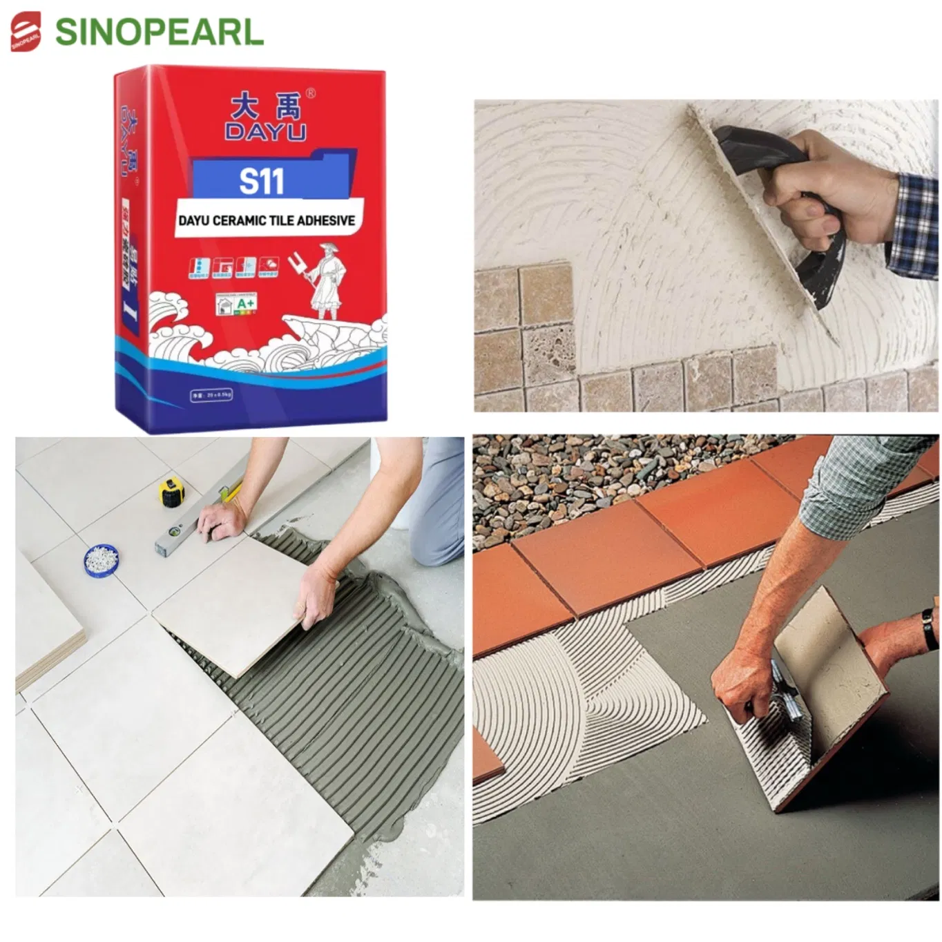 Cement Based Tile Adhesive for Floor and Wall Tile Ceramic Adhesive 20kg