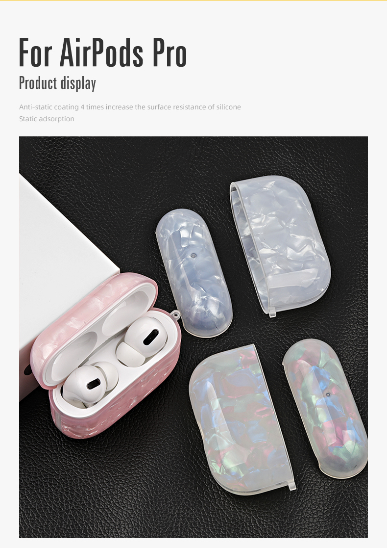 High Quality Portable Silicone Protective Case for Air Pods PRO 1/2/3 Waterproof Shockproof Cover