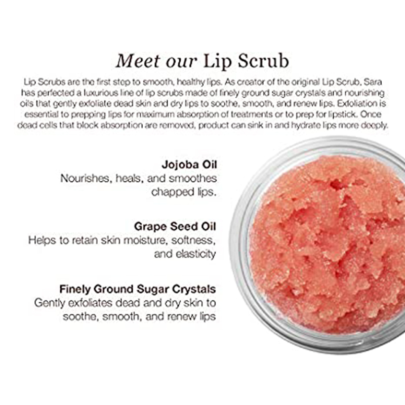Aixin Beauty Private Label Lip Care Lip Scrub Fruit Flavor Lip for Exfoliator Smoothing Softening Lip Scrub