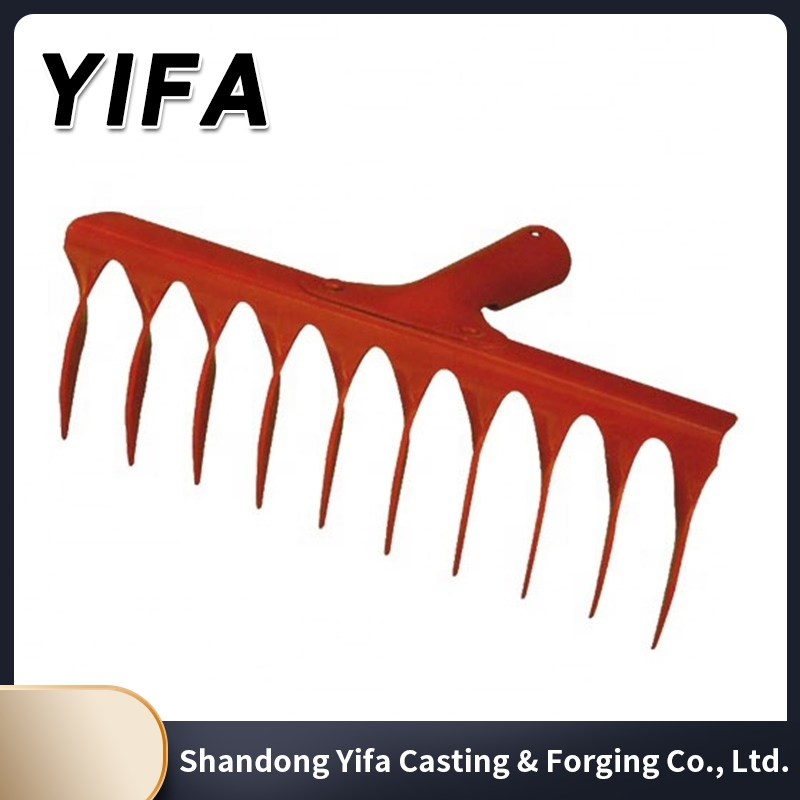 Garden Tools Wooden Handle Garden Rake Grading Garden Rake