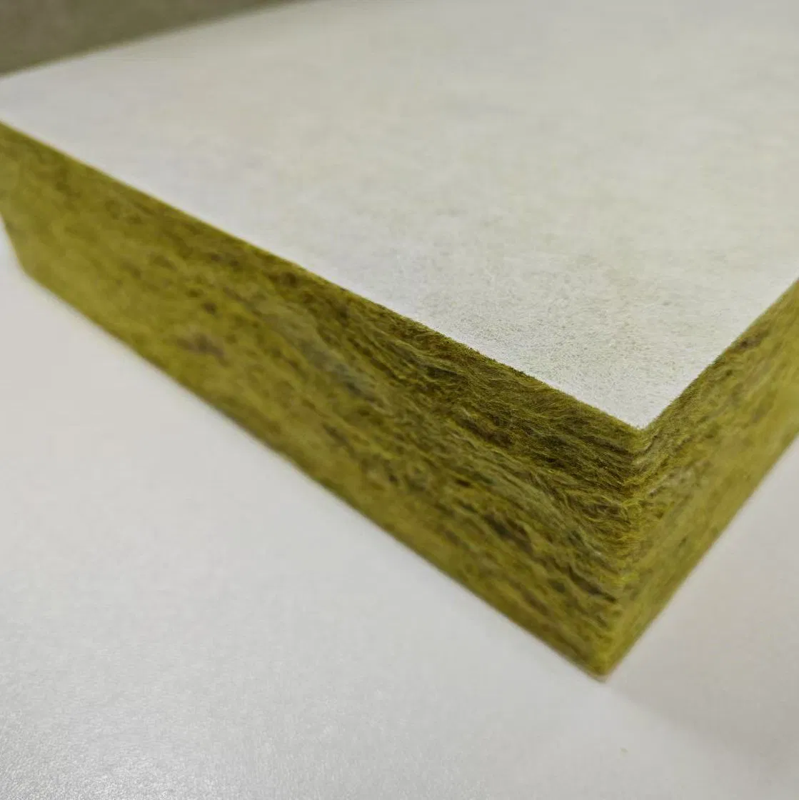 Premium Fireproof Rock Wool Ceiling Panels - Lightweight 120kg/M³