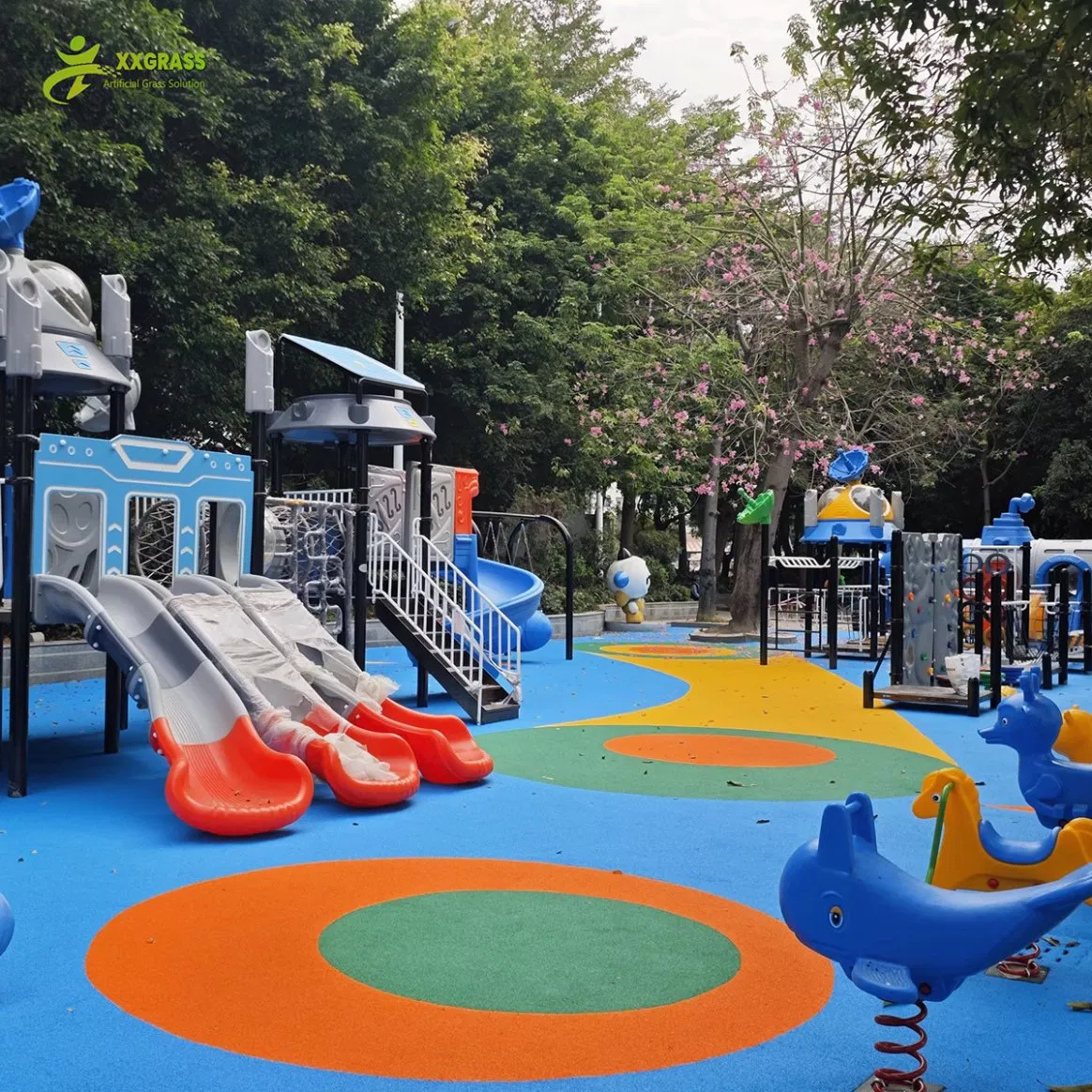 New Safety Recycled Colorful EPDM Rubber Granule for Rubber Flooring Surface or Playground Artificial Grass Infill