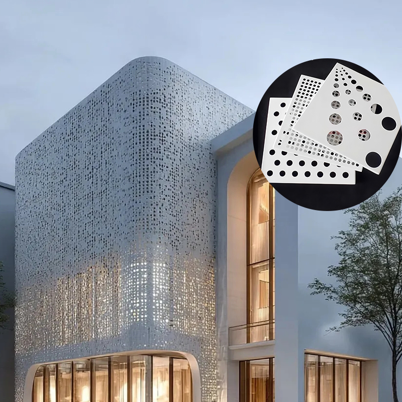 Building Material Decorative Metal Facade Panels