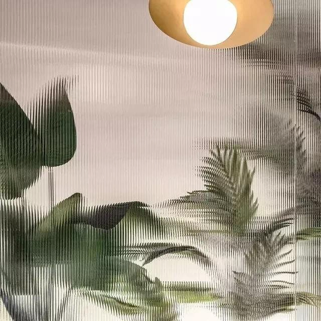 3/4/5/6mm Durable Privacy-Enhancing Textured Embossed Pattern Glass for Commercial Spaces & Home Decor