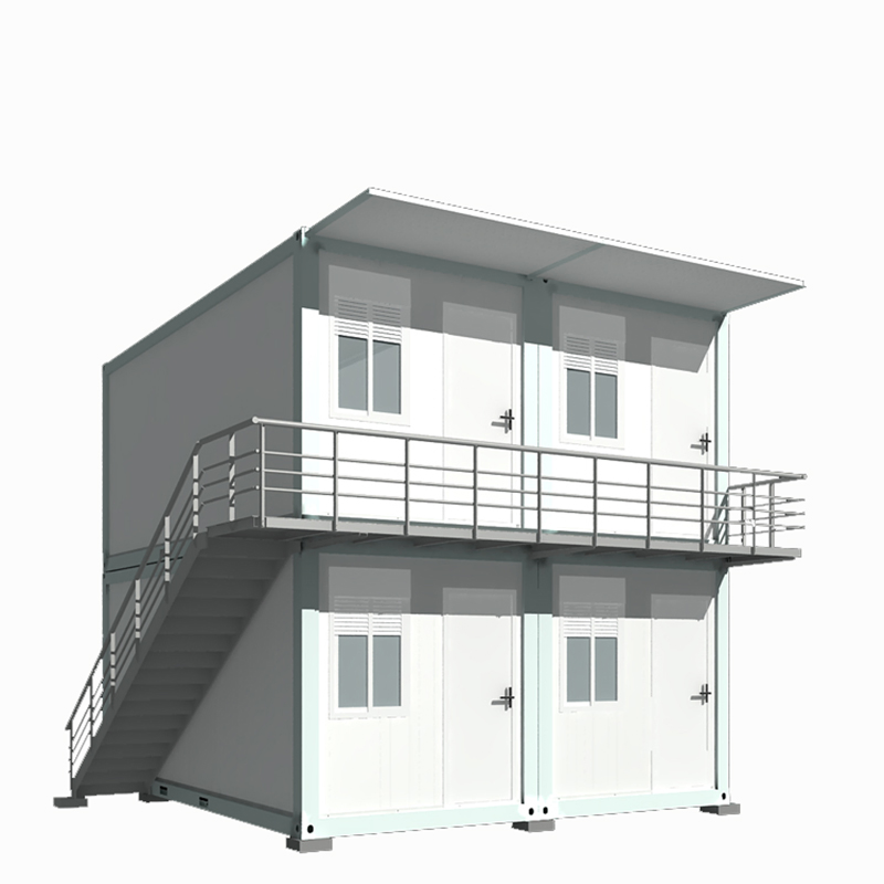 Simple Style of Modern City Office Building Consist of Pre Container House