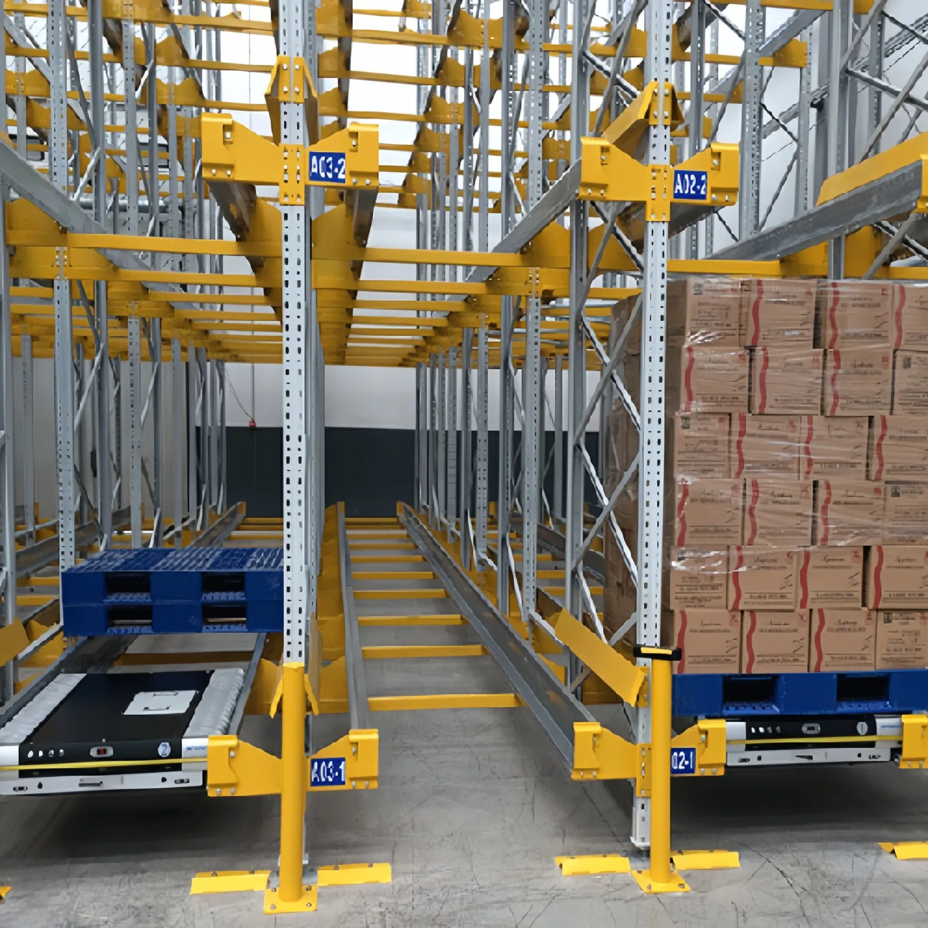 High Quality CE Certified Automatic Warehouse Storage Radio Shuttle Pallet Rack