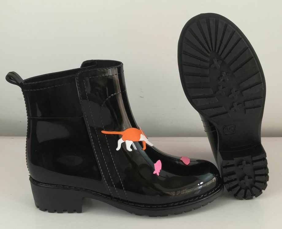 Popular Style Printing PVC Rain Boots, Woman Rain Boot, Ladies' Rain Boots, New Fashion Lady Rain Boots, Wamen Rain Shoe, Low Price Boots