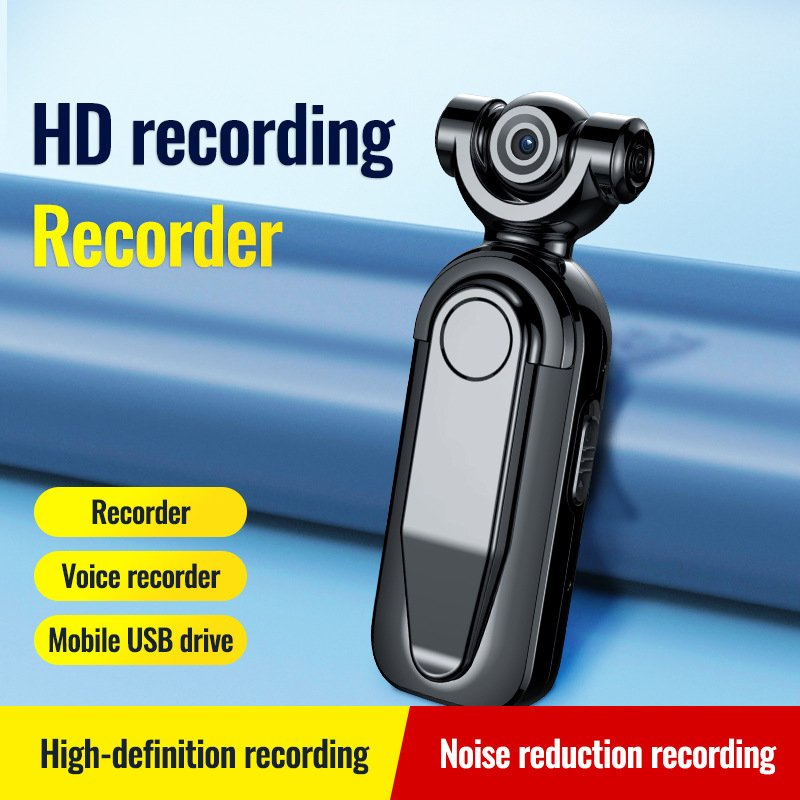 Portable Professional Video and Recording Device with Back Clip