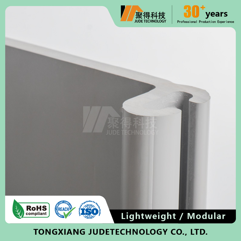 Ju De Marine Seawall Vinyl Plastic Sheet Piling Manufacturer Factory