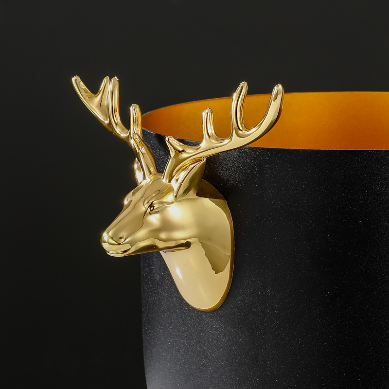 Thickened Double Ears Stainless Steel Ice Bucket Bar Beer Ice Wine Bucket