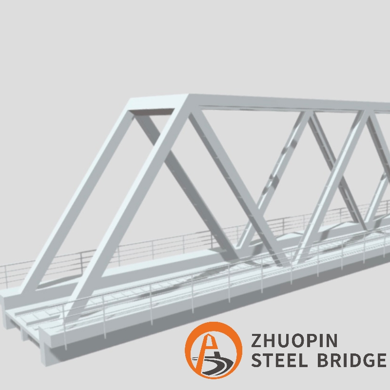 Temporary Pre-Engineered Steel Structure Bridge /Steel Bridge