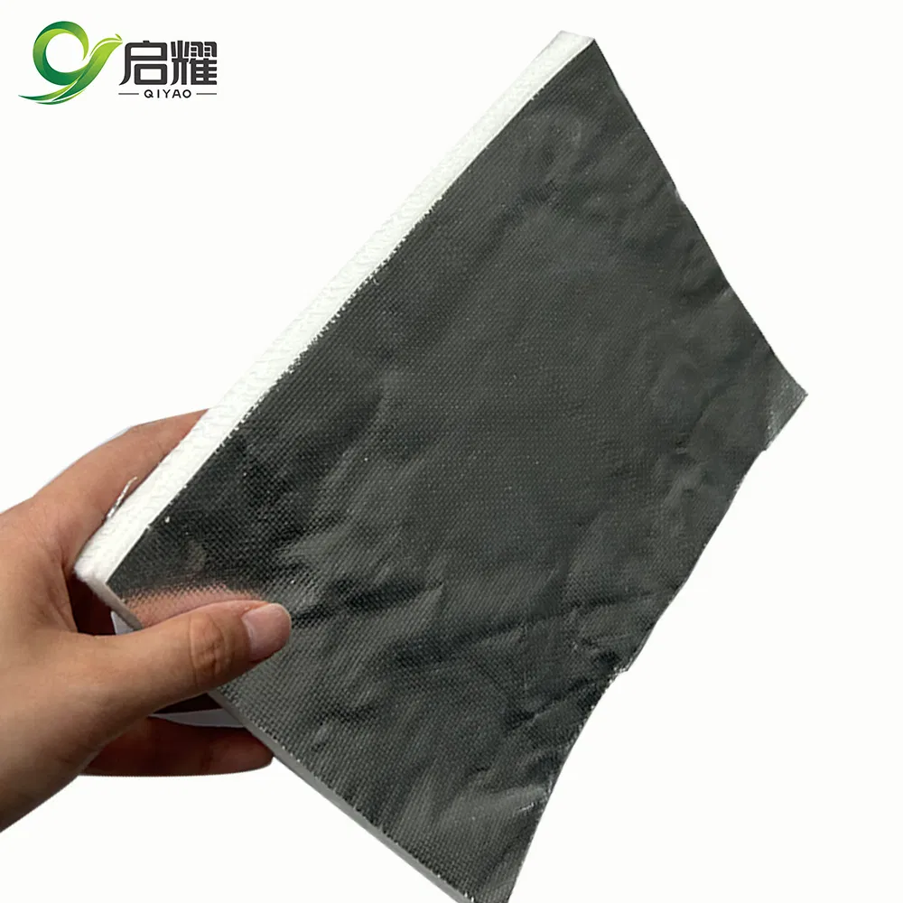 Aluminum Fibergalss Foil Fireproof Aerogel Insulation Blanket for LNG Pipeline and Tank