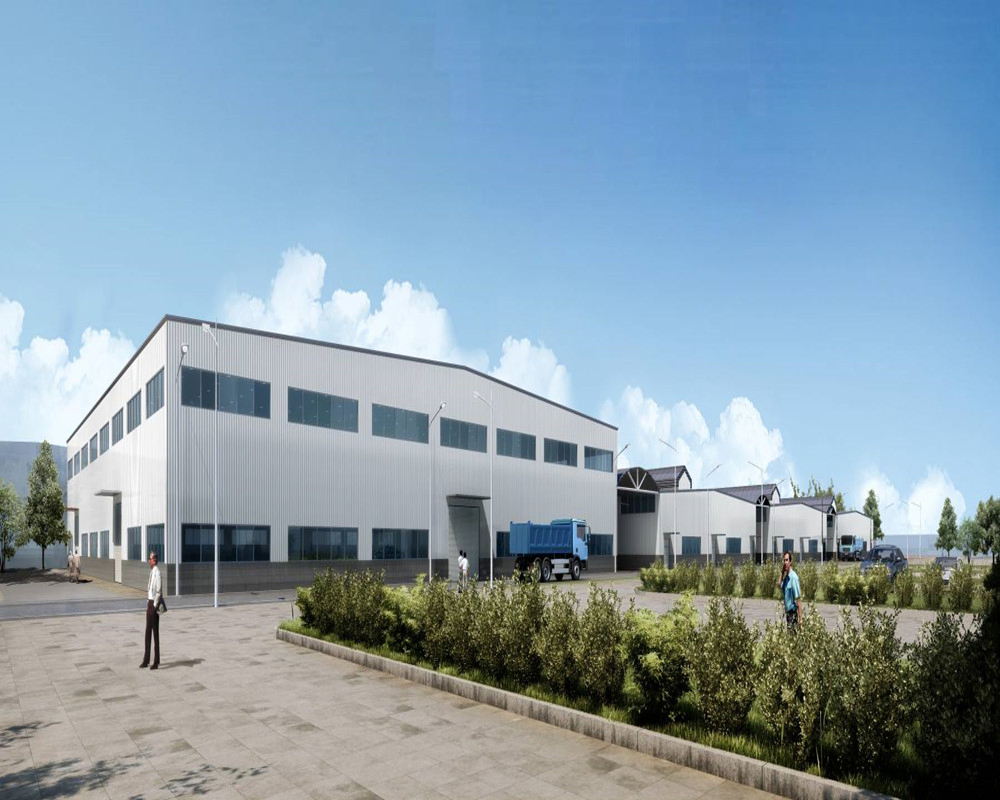 Free Standard Building Design Steel Structure Workshop with Anti-Rust Painting Steel Frame