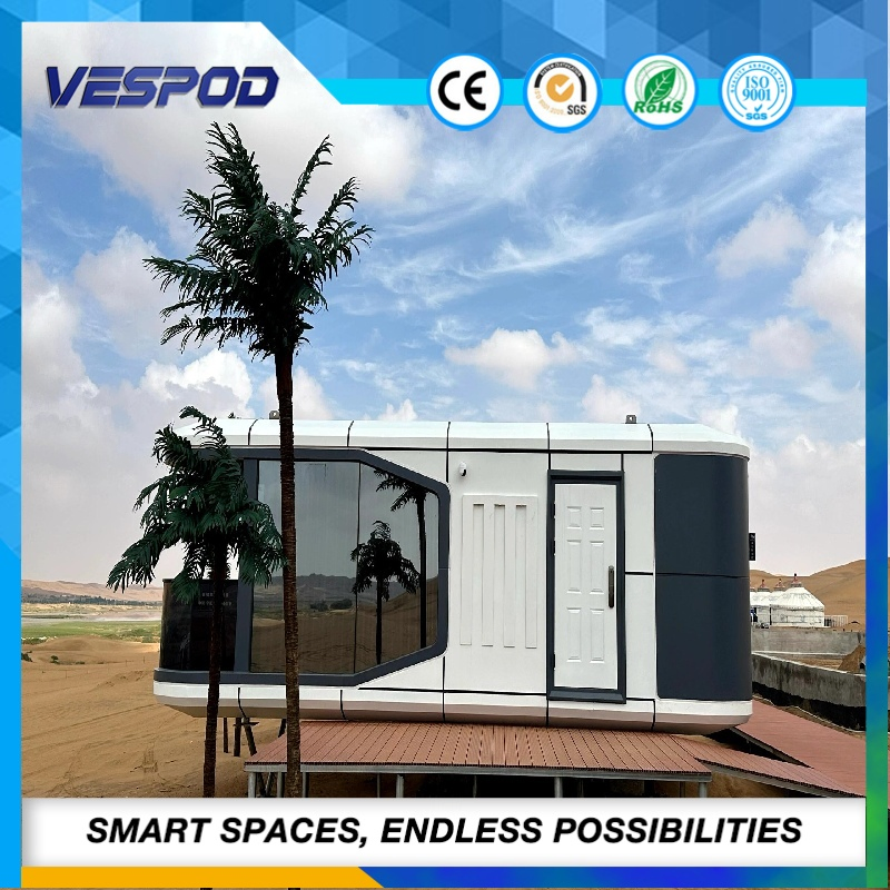 Modern Capsule House Space for Compact Living Solutions