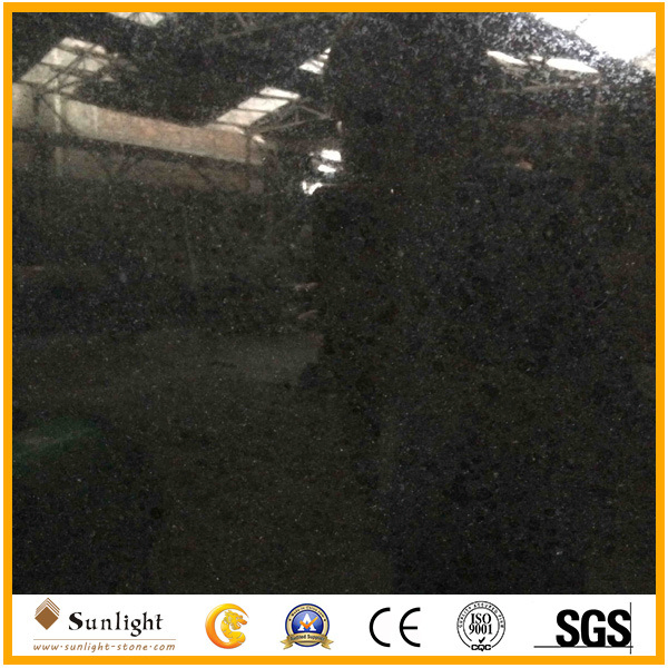 Black Granite G684 Basalt Slab for Kitchen Countertop