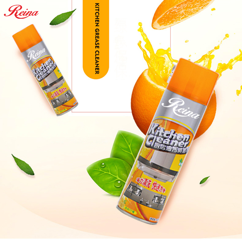 Kitchen Degreaser Foam Cleaner Removes Kitchen Grease Grime