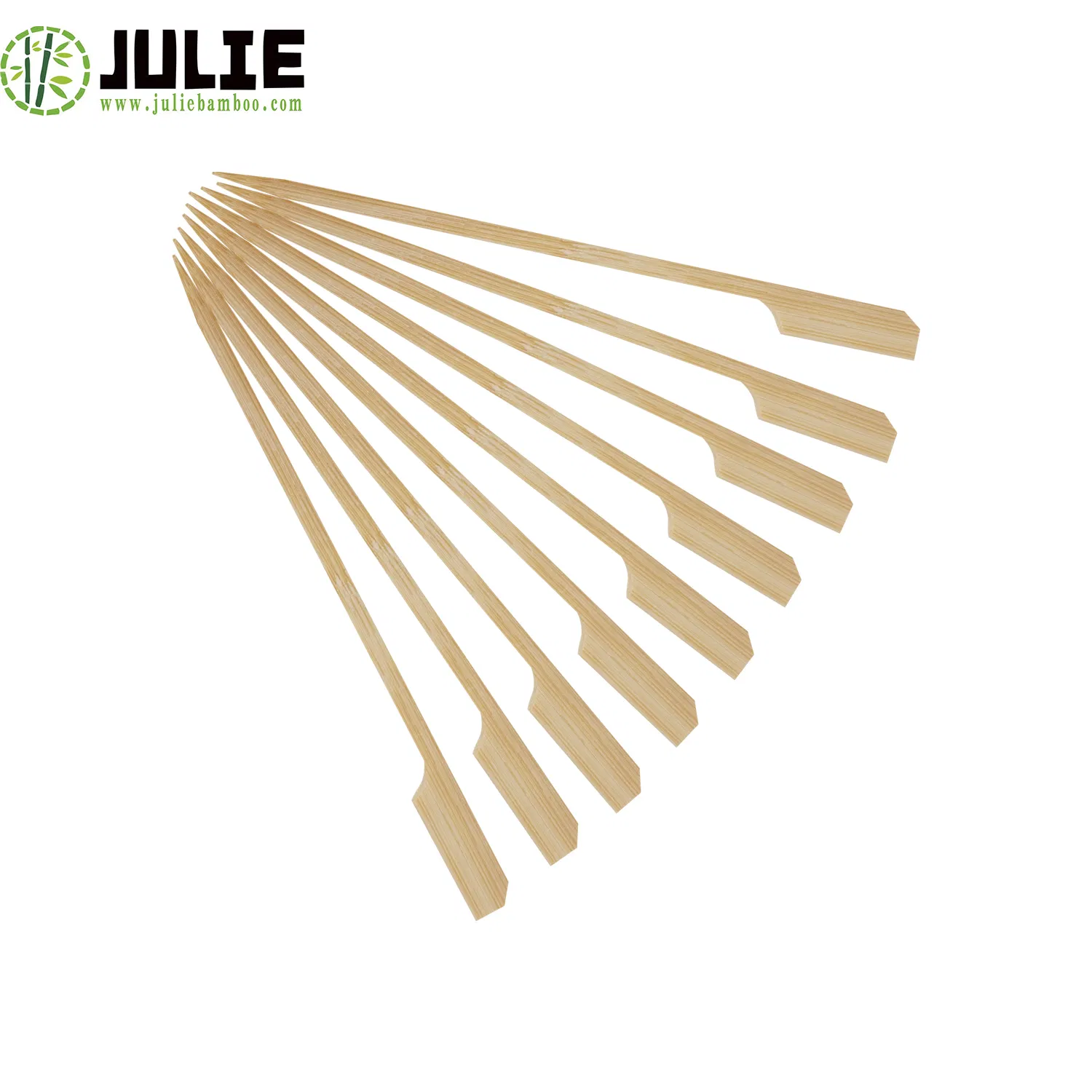 Food-Contacting Grade High Quality Paddle Skewer Gun Skewer BBQ Bamboo Skewer for Food Use