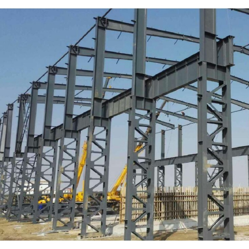 SB005 Customized Construction High Strengh Steel Structure for building
