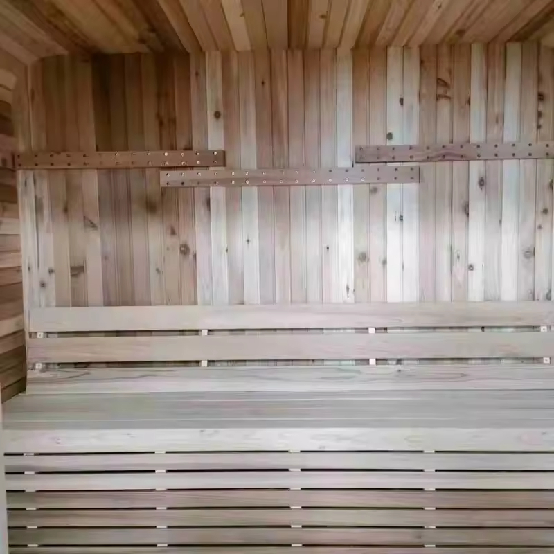 Modern Design Wooden Outdoor Sauna Red Cedar Traditional Steam Sauna Room