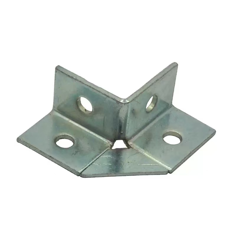 Heavy-Duty Eight-Hole Corner Protection Bracket for Earthquake Resistance