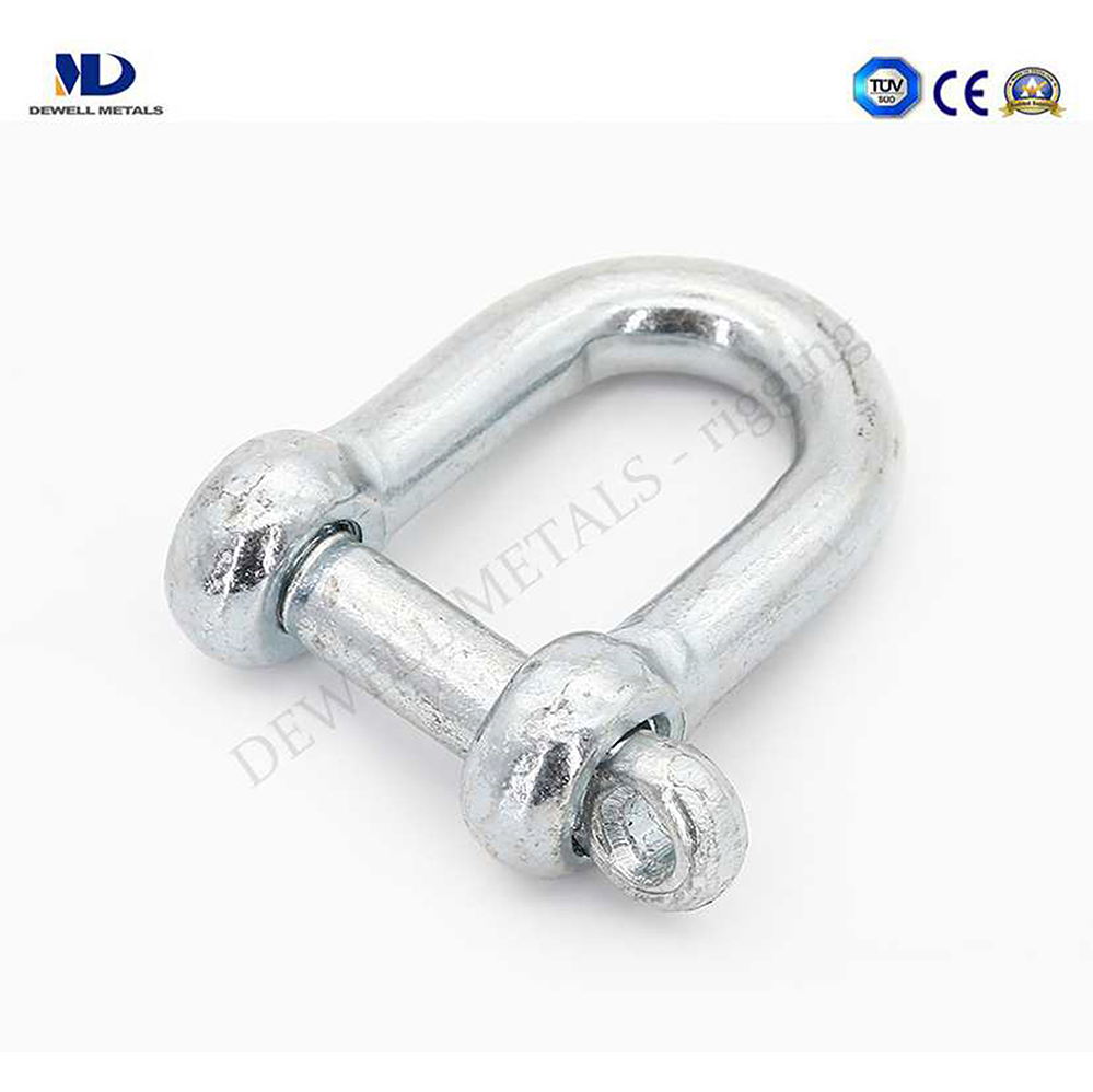 Electric Galv. Rigging Steel C1015 European Type Marine Anchor Large Dee Shackle