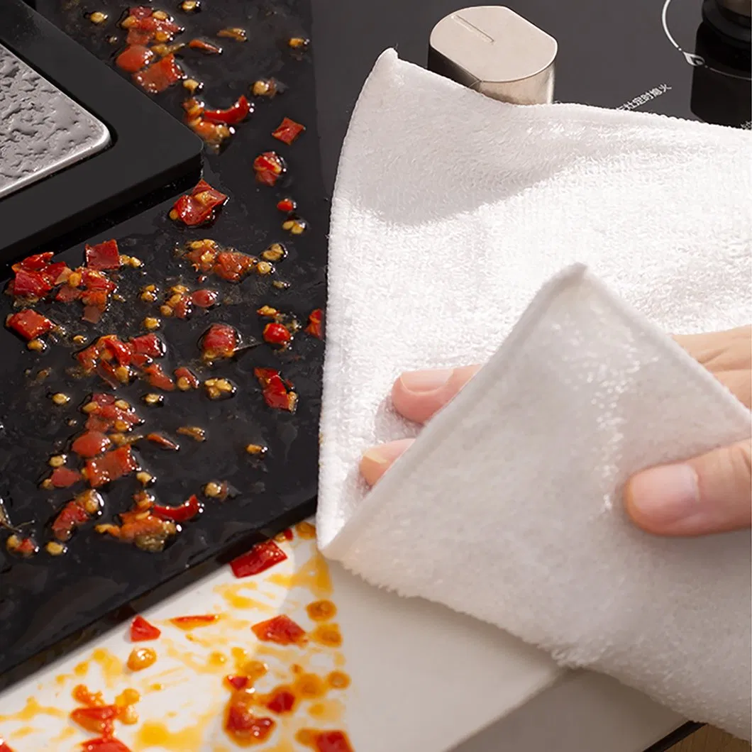 Bamboo Kitchen Dish Towels for Easy Remove Stains Oil Free Kitchen Dish Cloth