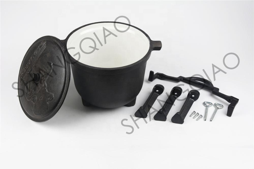 Afghan Pressure Cooker Cast Iron Pressure Cooker Cast Iron Hunting Pot Cast Iron Cauldron