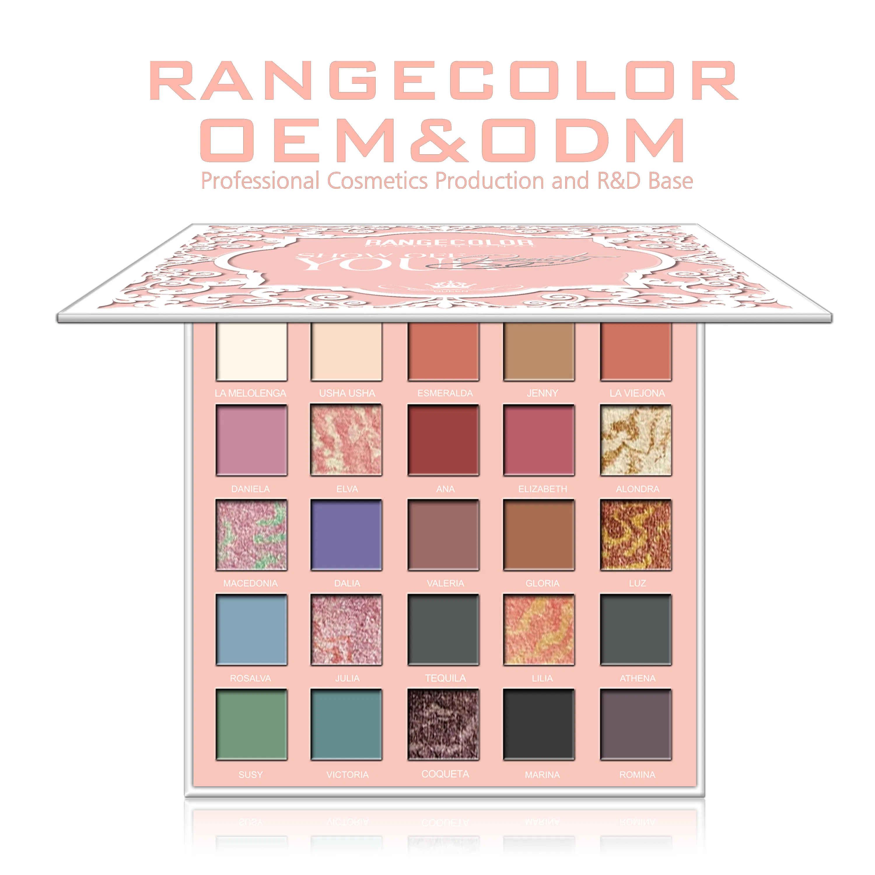 High Pigmented Eyeshadow Palette, Marble Eyeshadow, Full Makeup Eyeshadow Kit